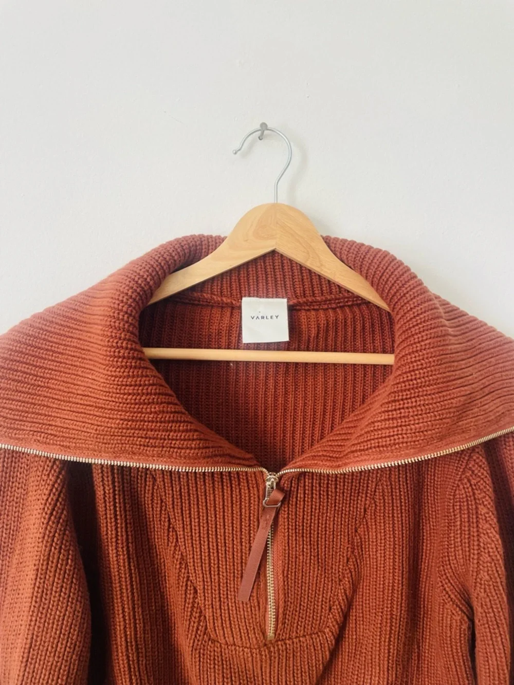 Varley Mentone Half-Zip Kint Sweater - Picture 4 of 10